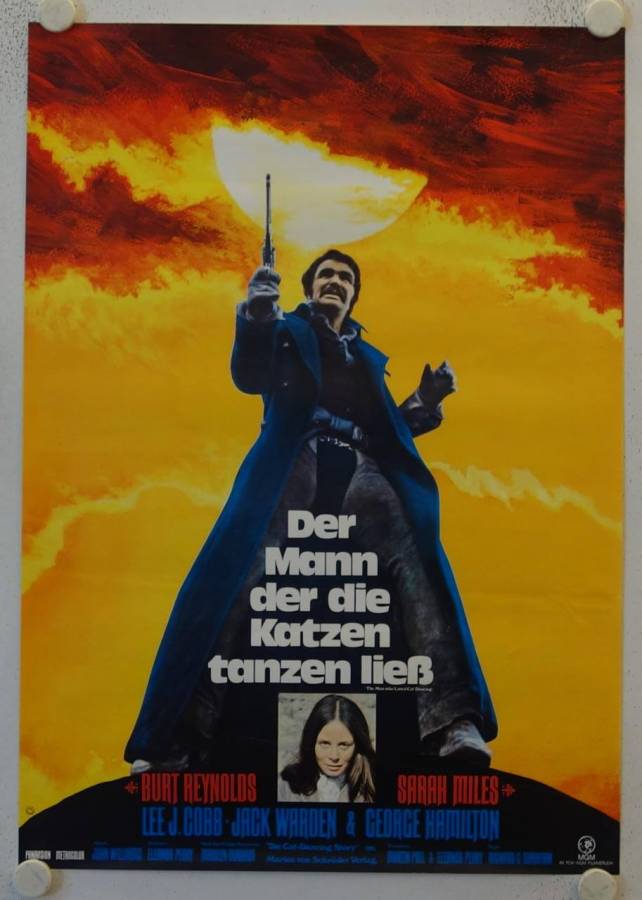 Der Mann, der die Katzen tanzen liess originales deutsches Filmplakat